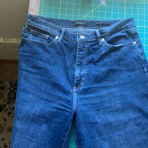 Banana Republic High Rise Wide leg jeans.